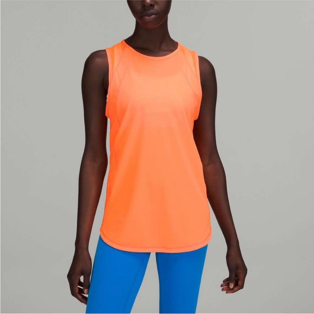 Lululemon Sculpt Tank Top in Highlight Orange Top Size 8